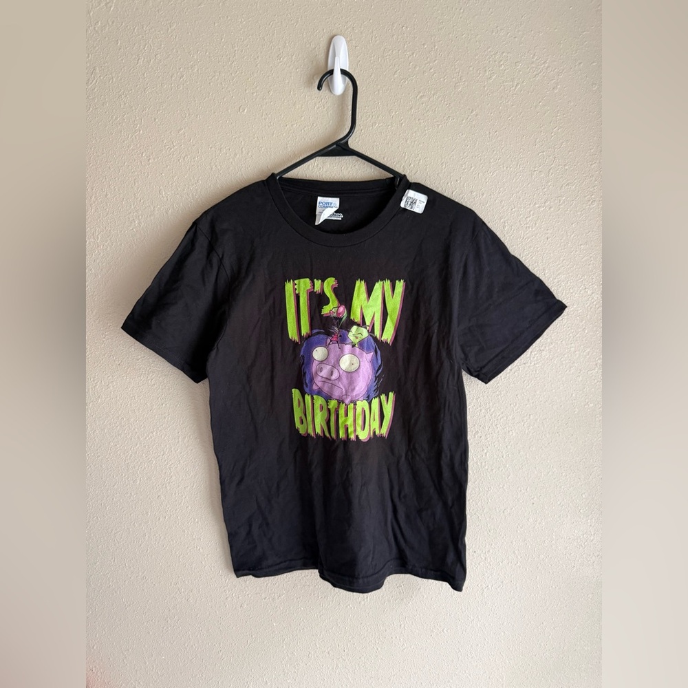 Nickelodeon Port & Company Invader Zim Kids Birthday T Shirt 12